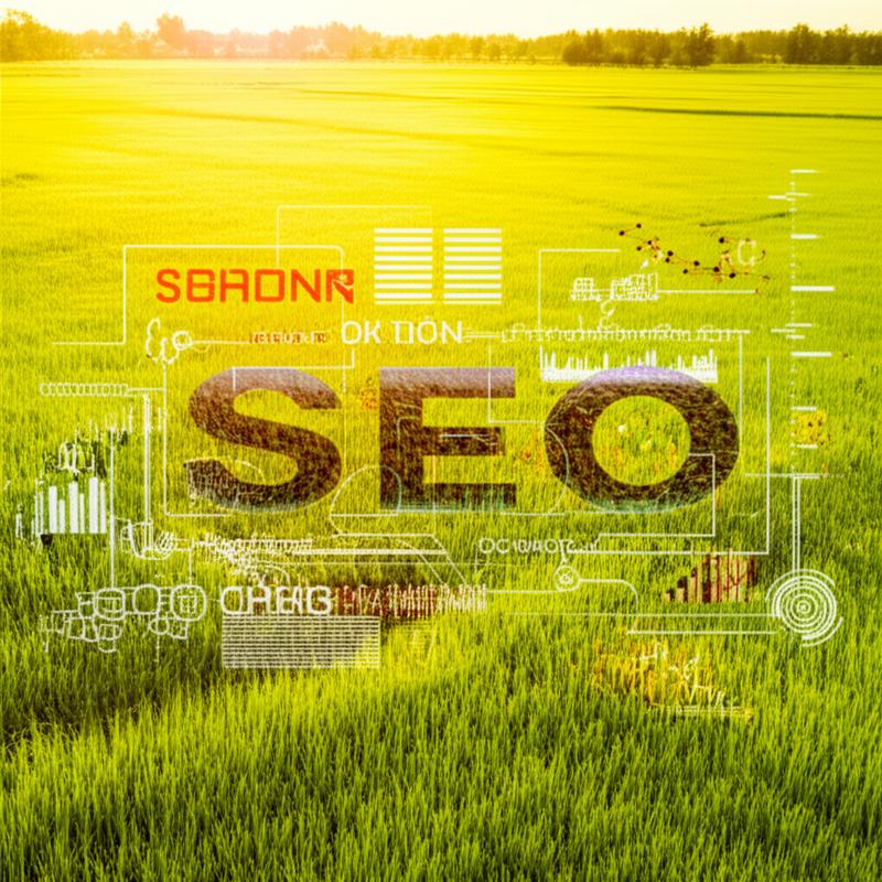 Cánh đồng lúa An Giang và từ khóa SEO.