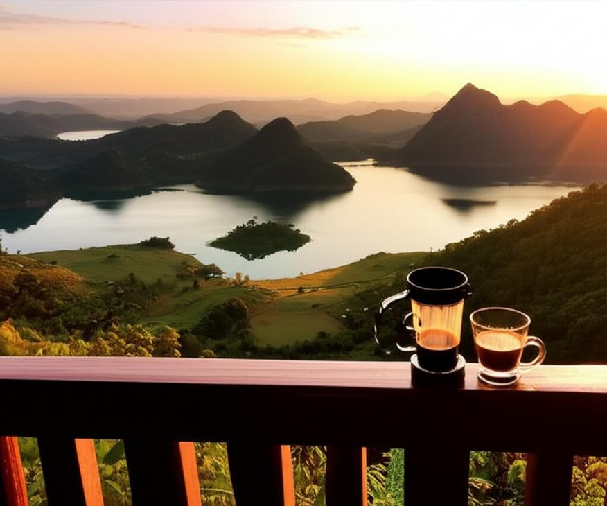 Tà Đùng homestay with stunning lake view
