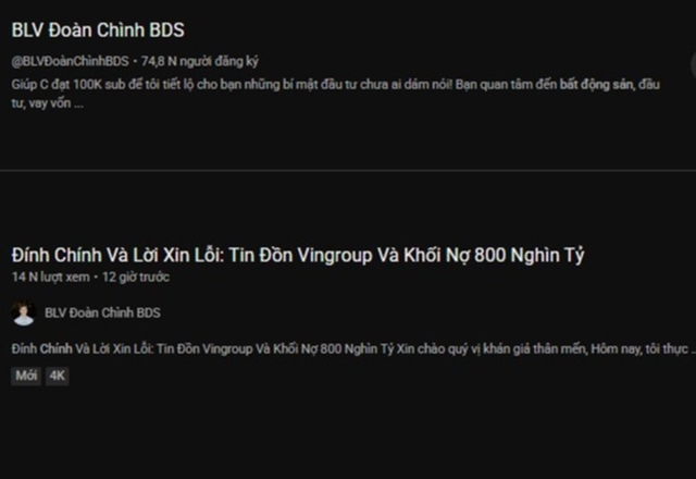 Diễn biến nóng vụ Vingroup khởi kiện 68 tổ chức, cá nhân