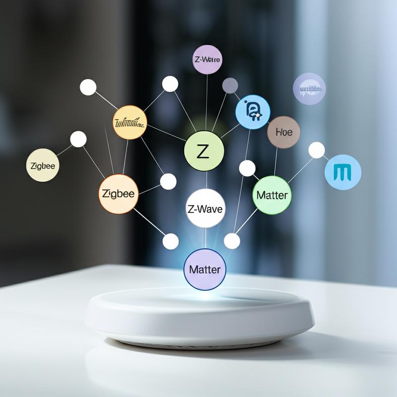 Giao thức Zigbee, Z-Wave, Matter cho nhà thông minh.