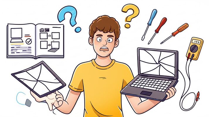 Người dùng lo lắng về laptop hỏng, cần tìm chuyên gia sửa chữa.