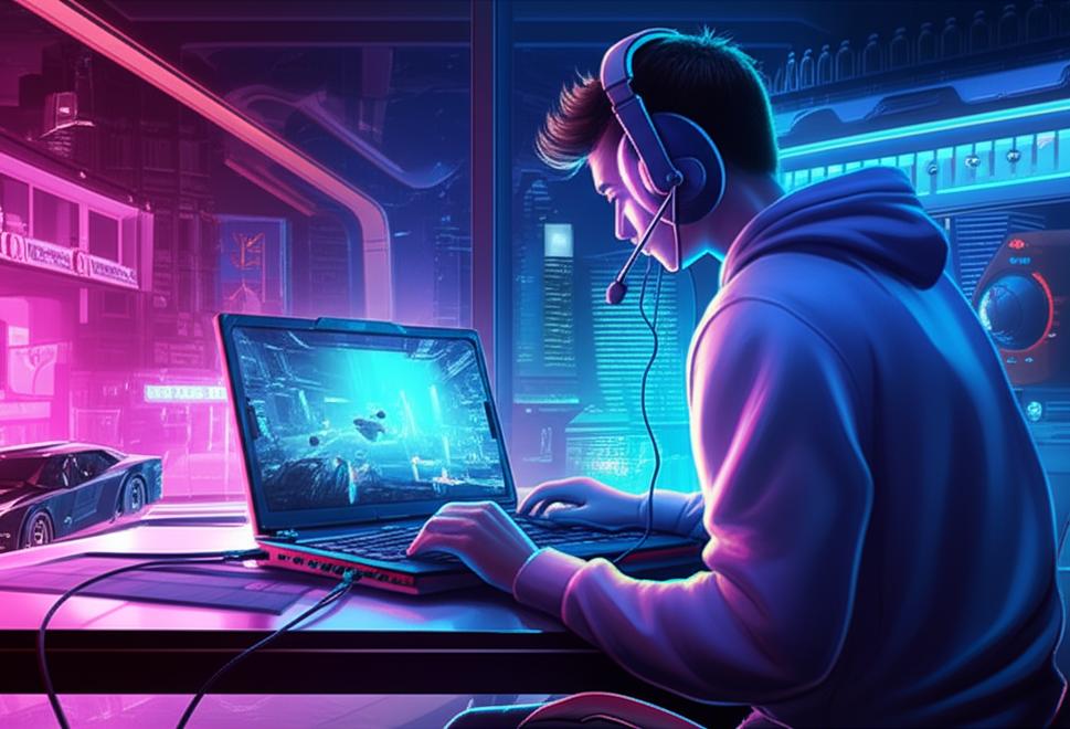 Laptop gaming: Hiệu năng đỉnh cao, trải nghiệm tuyệt vời.