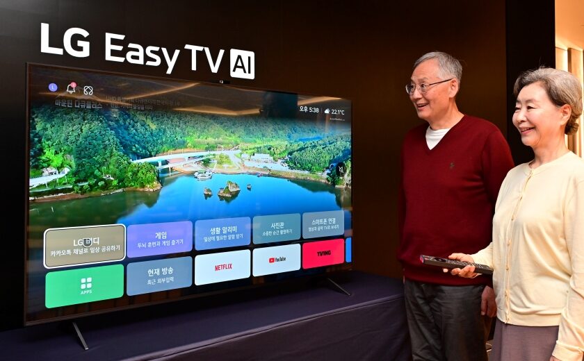 LG ra mắt TV mới thiết kế riêng cho người cao tuổi