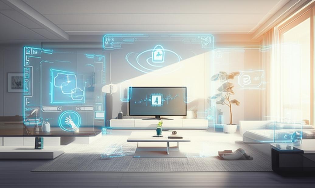 Phòng khách smarthome: Tiện nghi và hiện đại.
