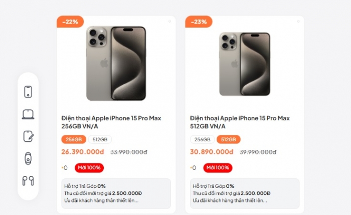 Mặc kệ iPhone 17 Pro Max, đây là iPhone Titan, có camera zoom 5x cực xịn, rẻ hơn 10 triệu